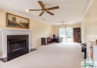 Great room with fireplace