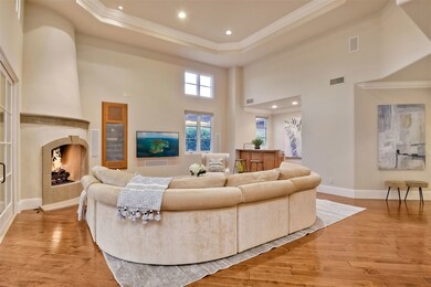 Open kitchen, living area and wet bar is perfect f