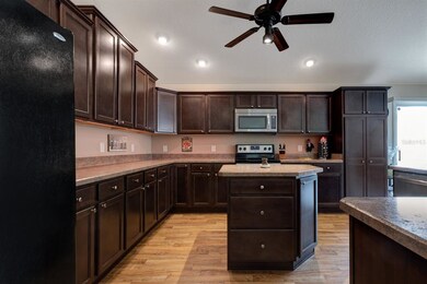 KItchen Vaulted Ceilings. 
