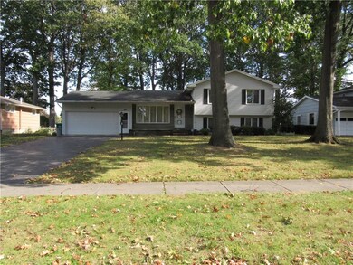mature trees in front and rear of property