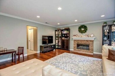 Another view of the family room, looking toward th