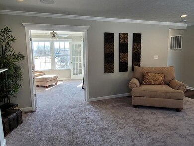 Photo is of the Waterloo model home, it is not of 