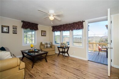 Light and bright living room with long range mount