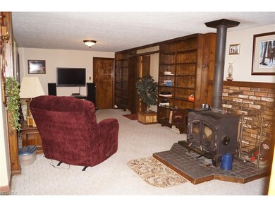 LIVING ROOM WITH WOOD BURNER.  GET COZY ON THOSE C