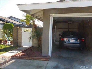 Alternate front view with vehicle in garage for si