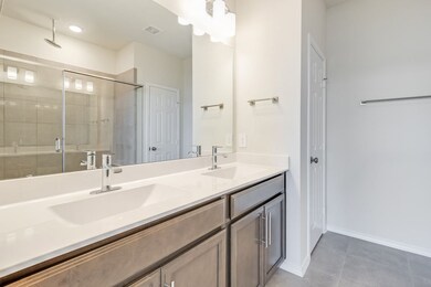 This master bathroom is definitely move-in ready!