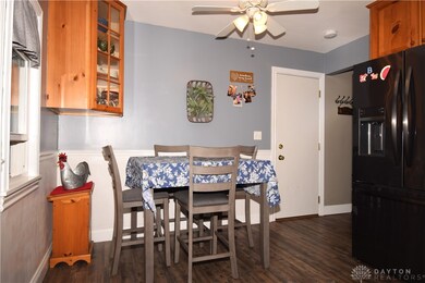Dining area of kitchen