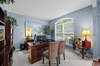 Home Office or Formal Living Room with Double Window.