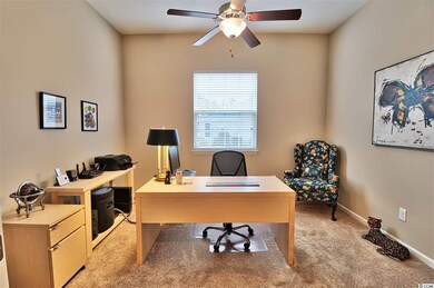 The current owners use tis room as a Den. It can be a third bedroom.