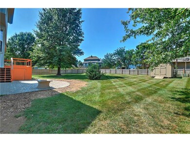 Perfect yard for a gathering of any size. Fire pit