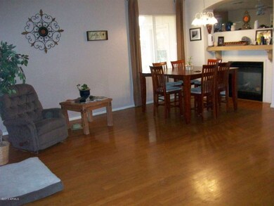family room/dining area