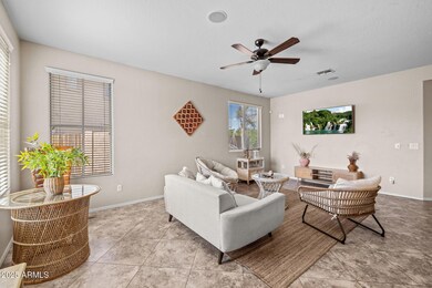Tiled Living Area