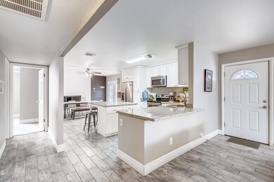 View towards kitchen