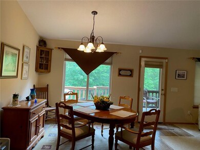 dining area opens to screened porch