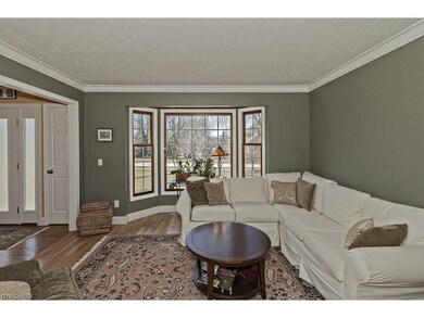 Off the foyer is a living area, great for a formal