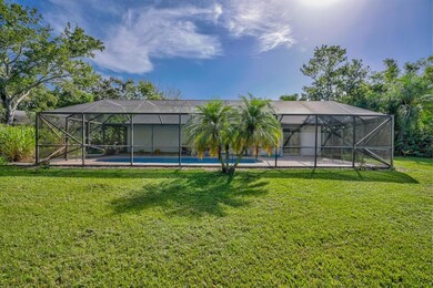 Rear view of the pool