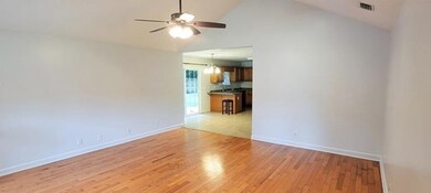 View of living room toward the kitchen
