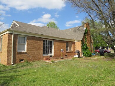 View of the south side of the home.