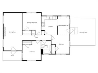 The layout flows naturally from living to kitchen to outdoor space, proving that good design makes everyday life feel effortless.