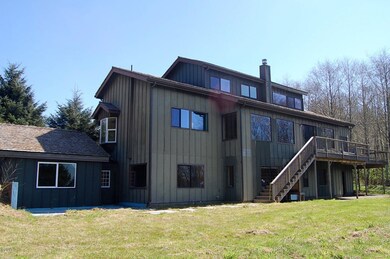 West side of home