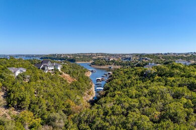 Drone / aerial view of a large body of water