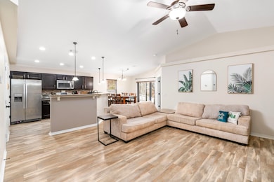 Living room and main area