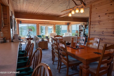 Lake Clark Cabin - Living Room