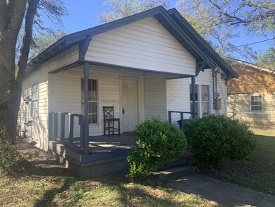 Front covered porch.