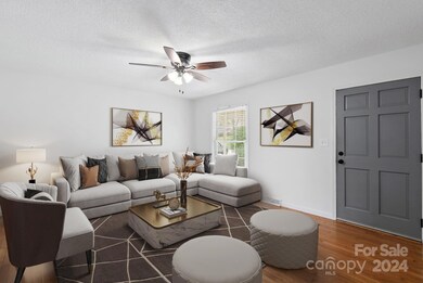 Virtually Staged Living Room