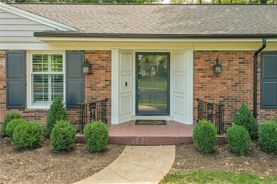 Inviting front door