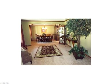 Formal living room as seen from front door