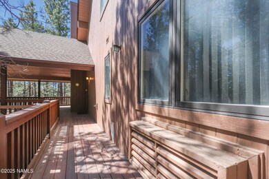Entry to large Covered Porch