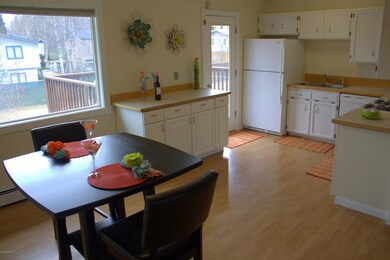 View of Kitchen and Dining Room
