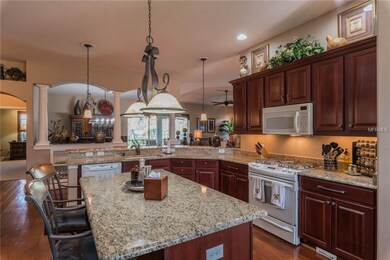 Gorgeous Kitchen with Island seating.