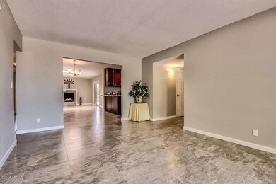 Living Room, Kitchen and Family Room