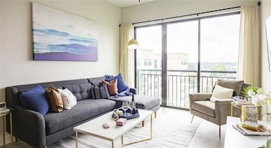 Living room featuring plenty of natural light and 
