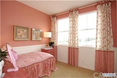 Secondary Bedroom, as shown in model