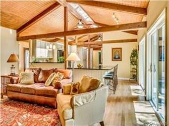 Wood Ceiling in GreatRoom
