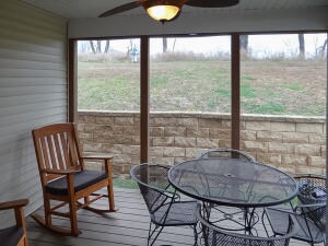 Screened porch