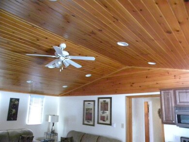 Ceiling fan in Living room and Kitchen combo!