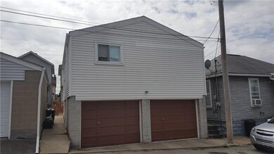 Two car detached garage.