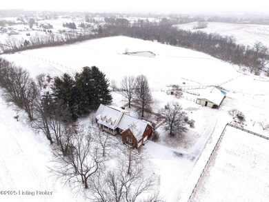 Aerial House Building