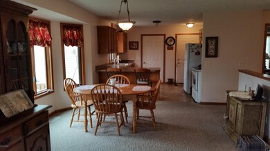 Kitchen view from Living Room