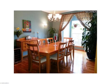 Bay Window In The Dining Room.