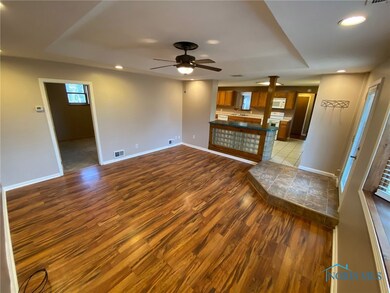 Living Room is open to the kitchen