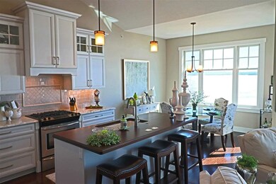 An island ideal for entertaining