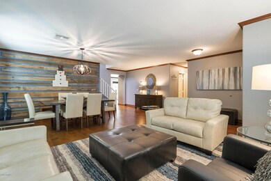 Living/dining rooms