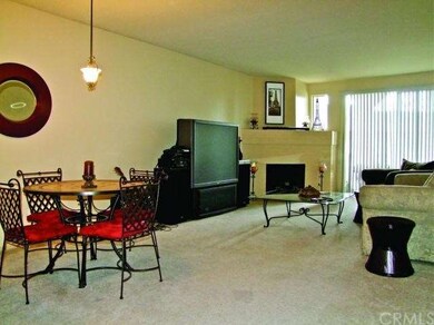 Dining area and living room