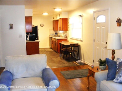 Living open to Kitchen1