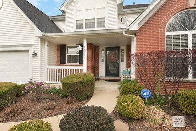 Charming front porch and entryway